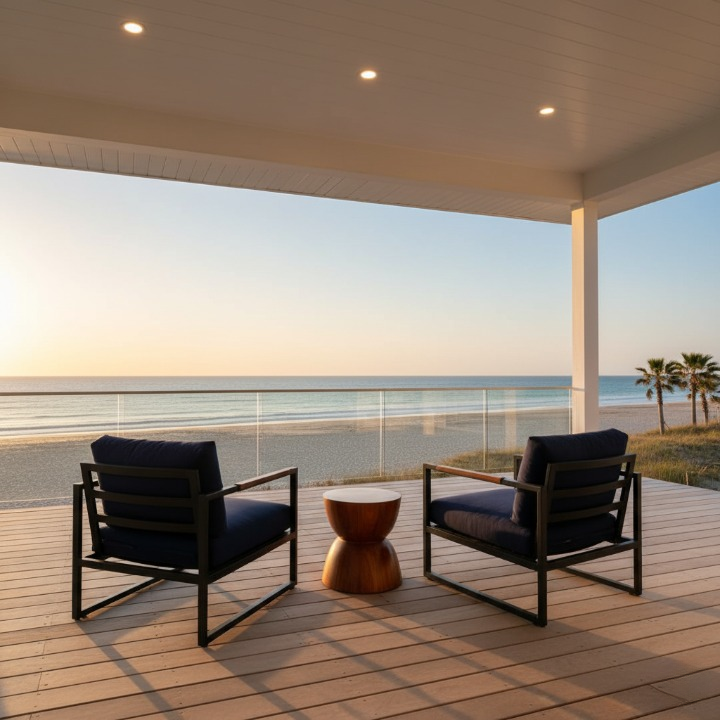 Beach porch chairs